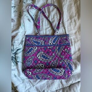 Vera Bradley Toggle Tote Boysenberry